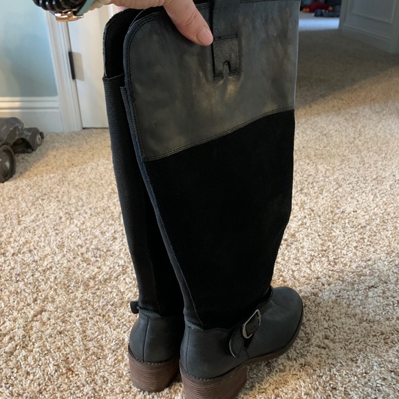 8.5 wide calf Lucky Brand Knee high boots - Picture 4 of 8
